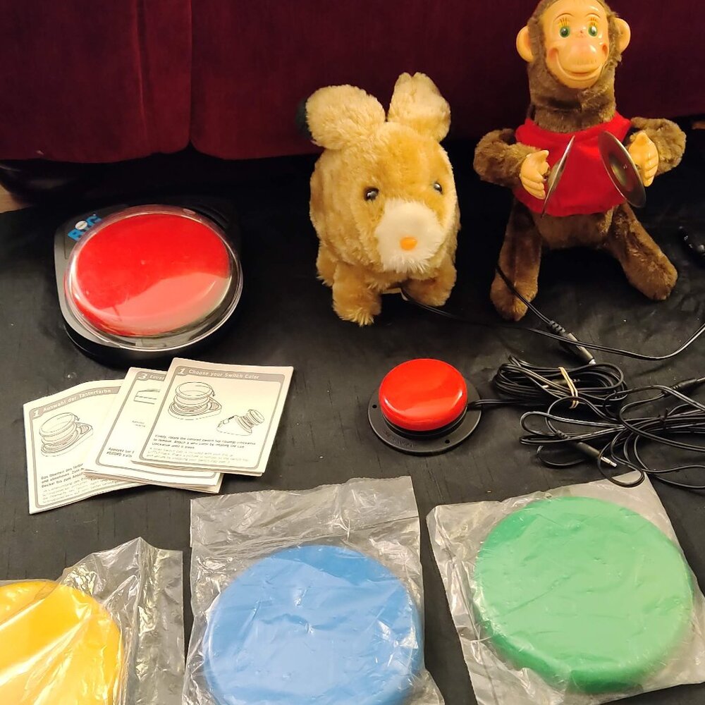 NEW Ablenet BIGMACK Speech Therapy Communication Tools w/ LOTS EXTRAS